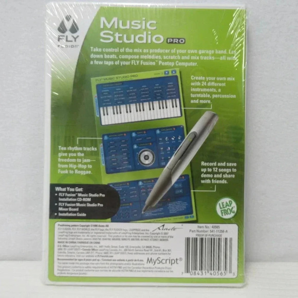 Fly Fusion Music Studio Pro for Fly Fusion Pentop Computer - Brand New - Picture 2 of 2